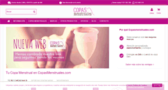 Desktop Screenshot of copasmenstruales.com